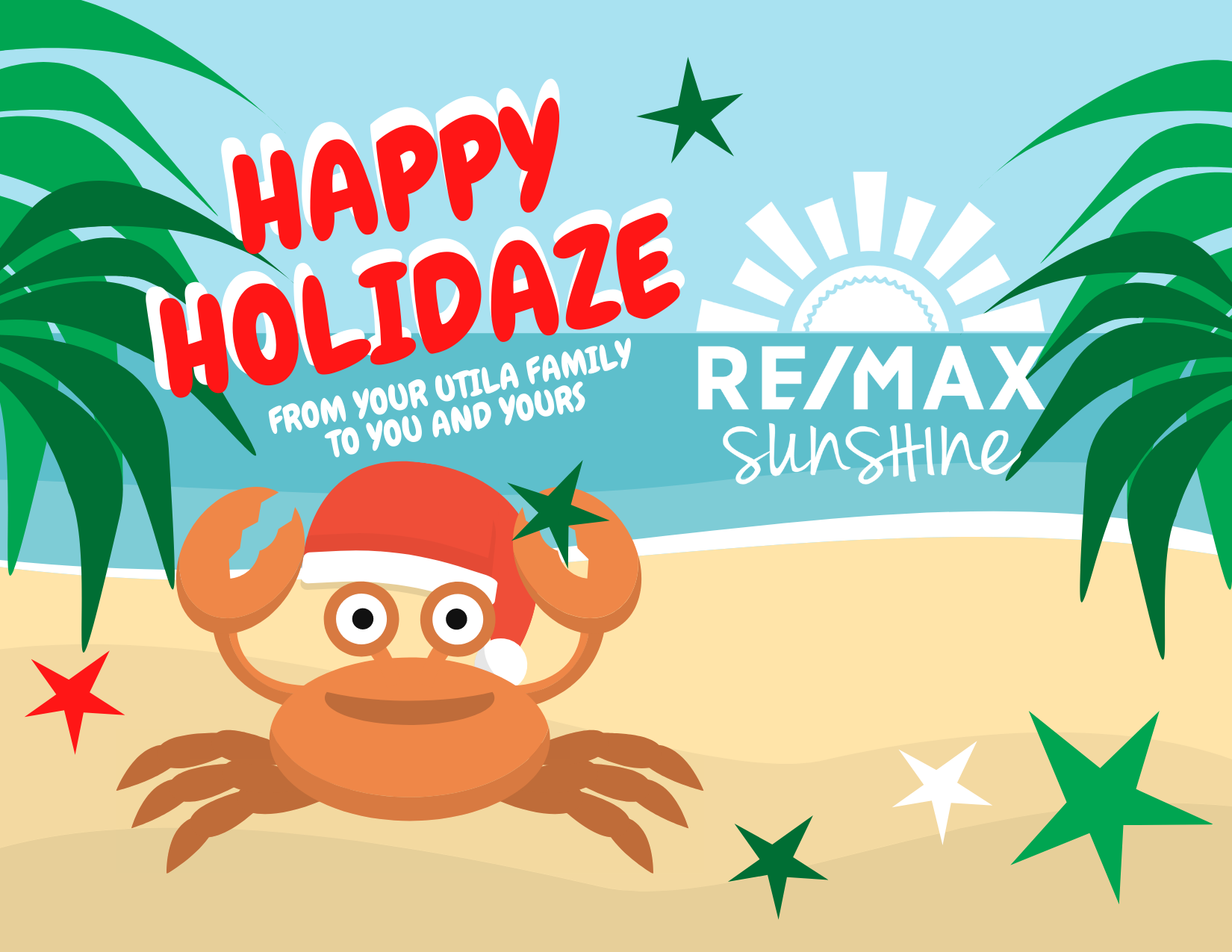 Happy Holidays from Utila & REMAX Sunshine