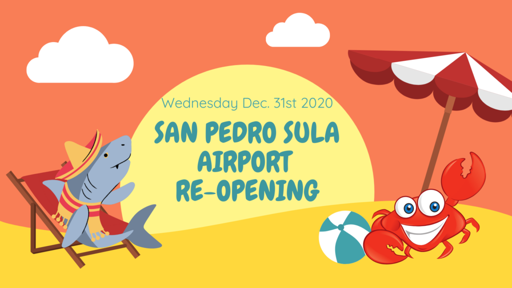 SAP Airport Reopening Utila Travel