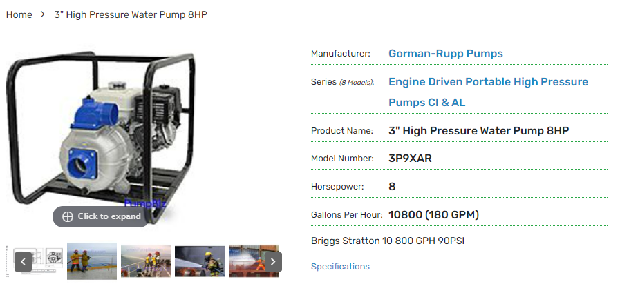 Portable Fire Fighting Equipment Utila