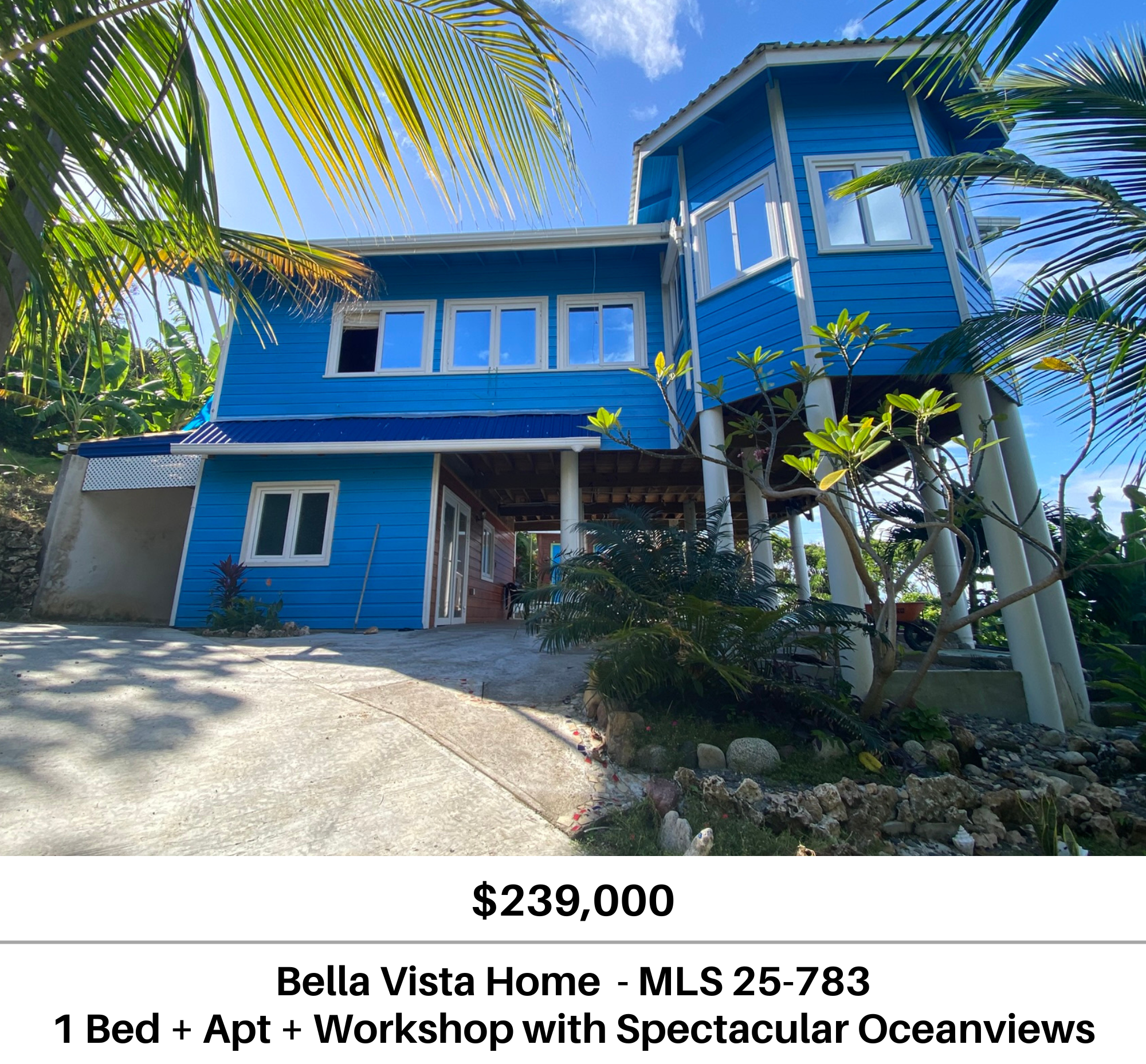 Bella Vista MLS 25-783 Utila House For Sale