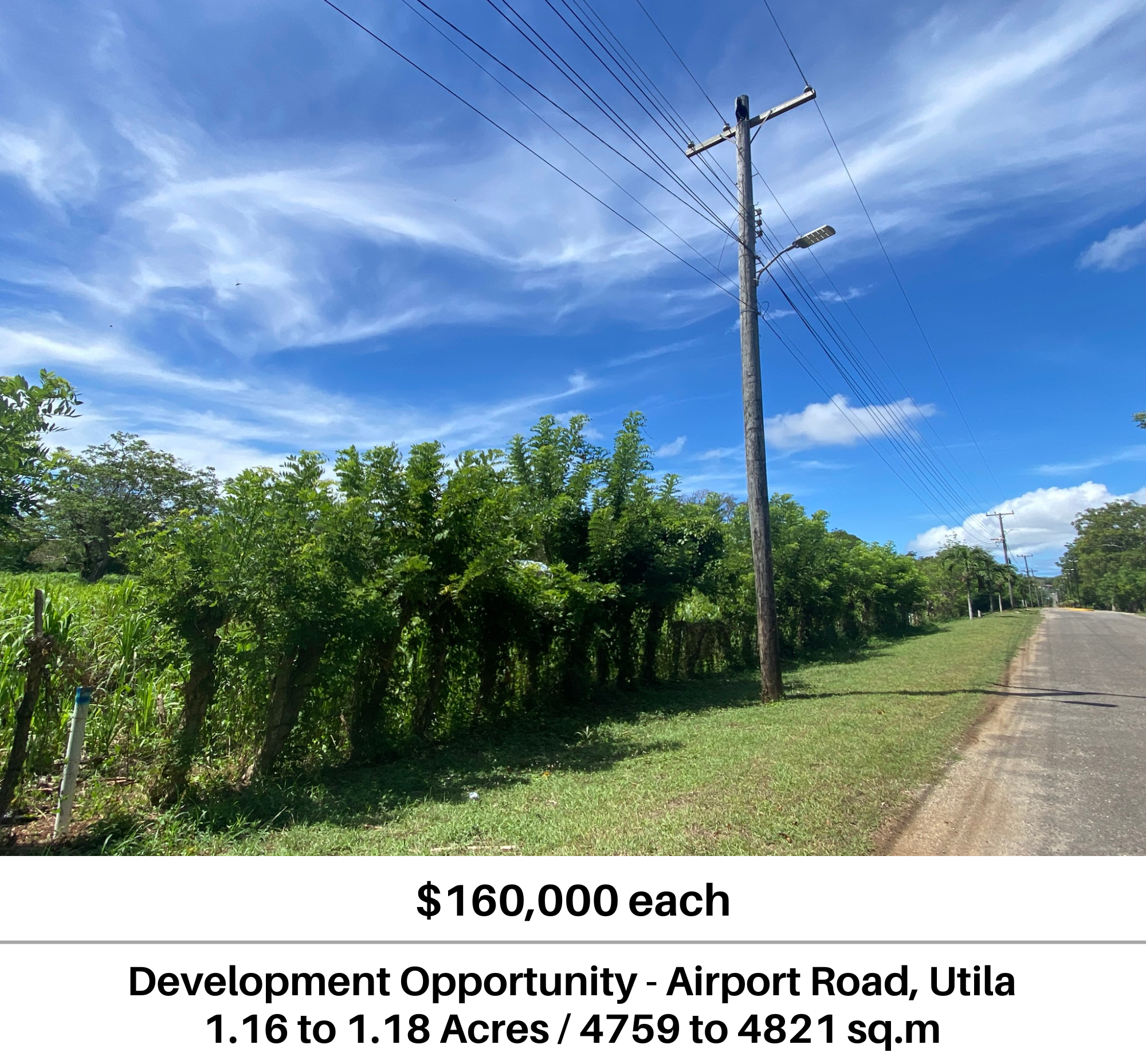 Development Land on Airport Road